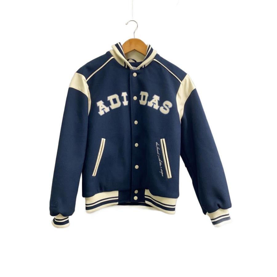adidas◇スタジャン/XS/ポリエステル/NVY/JD6379 : セカンドストリート