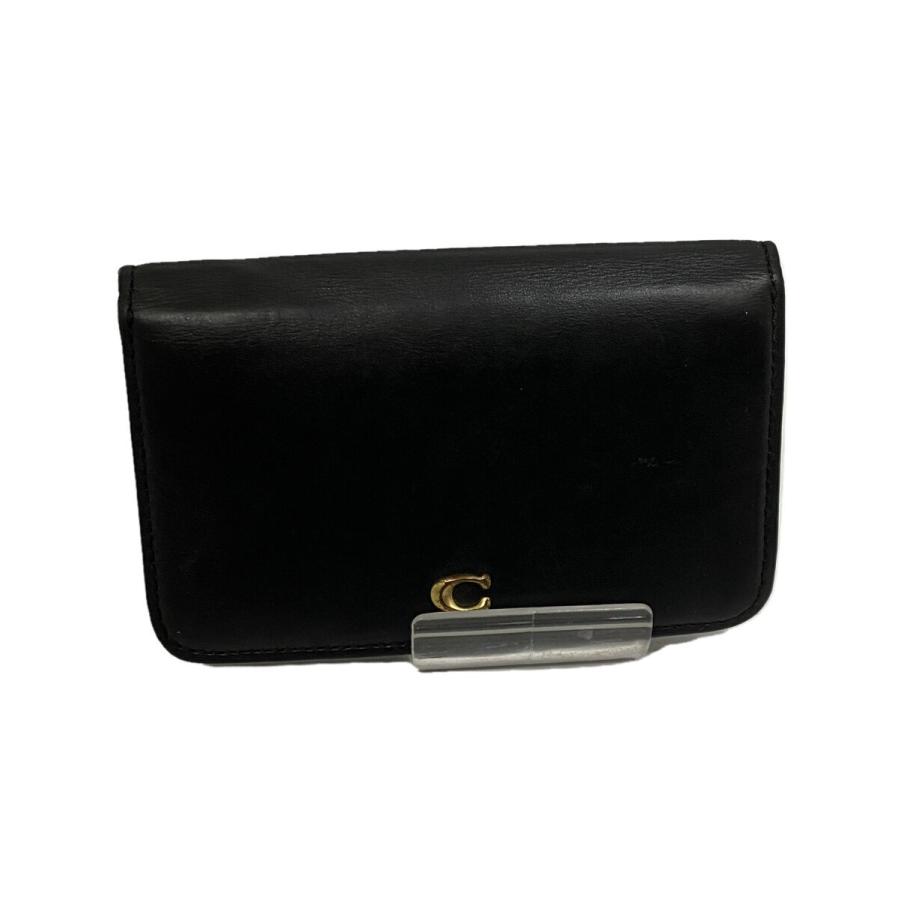 COACH◇カードケース/--/BLK/レディース/C4818 : セカンドストリート