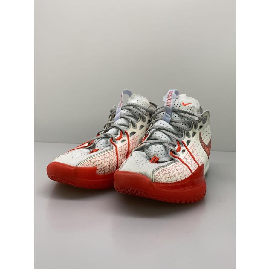 NIKE◇AIR ZOOM G.T. CUT 3_エアズーム カット 3 EP/25.5cm/WHT
