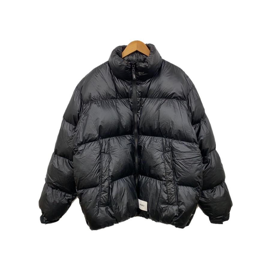WTAPS◇ダウンジャケット/4/ナイロン/BLK/232BRDT-JKM05/23AW/STABB