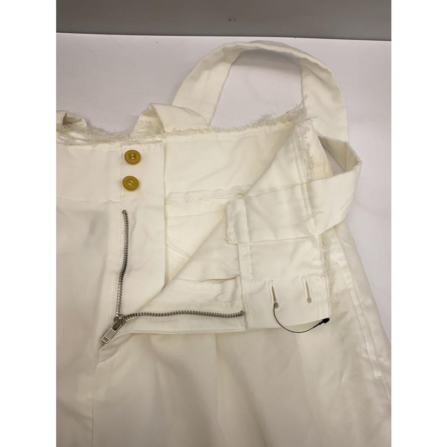 COMME des GARCONS◆オーバーオール/XS/ポリエステル/WHT/無地/GO-U014_2