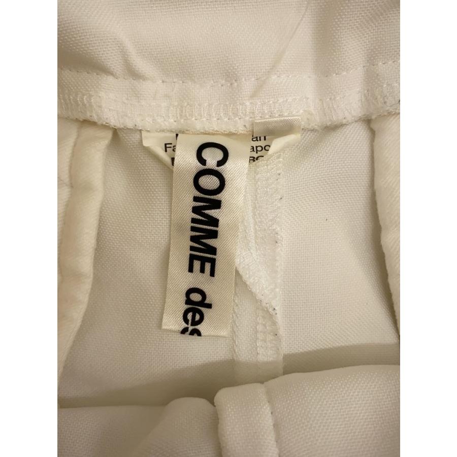 COMME des GARCONS◆オーバーオール/XS/ポリエステル/WHT/無地/GO-U014_3