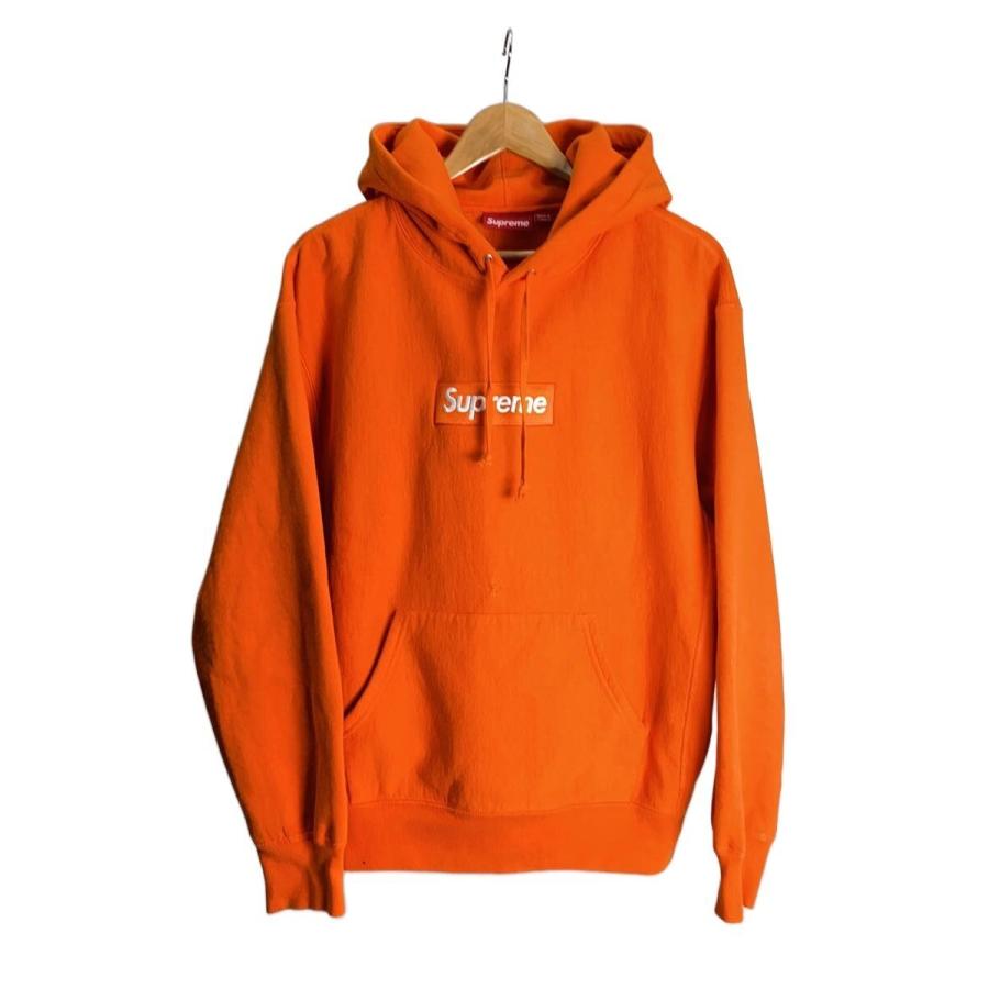 h*ん様 Supreme パーカー　M Supreme◇パーカー/M/コットン/ORN/24AW/BOX LOGO/ポケット上辺りに