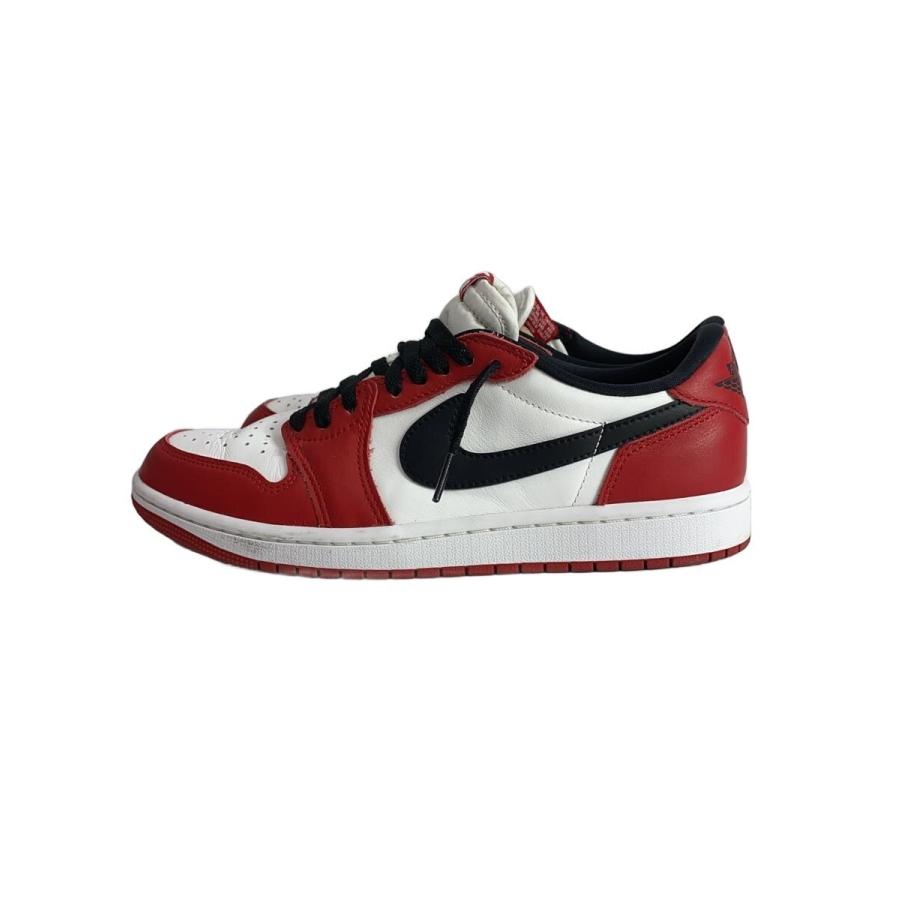 NIKE◇AIR JORDAN 1 RETRO LOW OG_エア ジョーダン OG/26.5cm/RED 