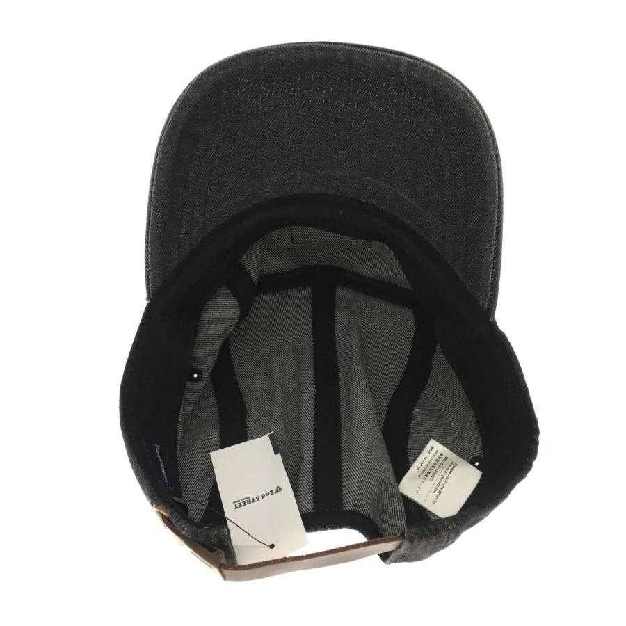 DESCENDANT◇CACHALOT DENIM CAP/キャップ/FREE/デニム/IDG/無地