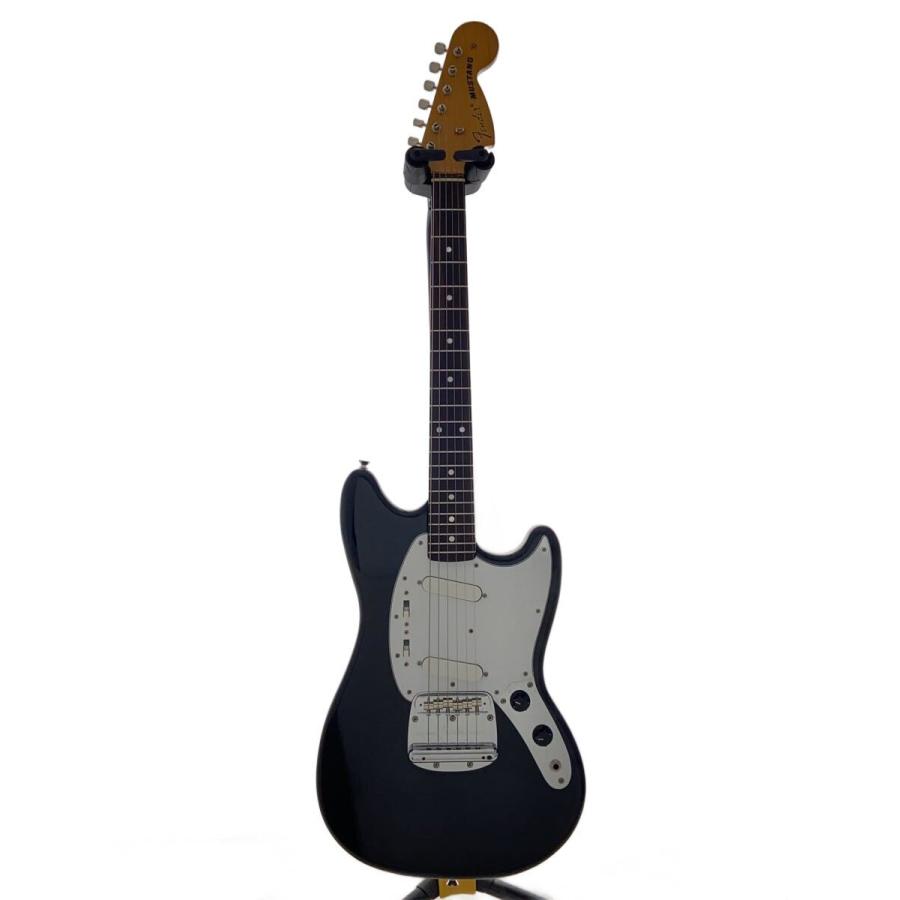Fender Japan◇MG69/2007〜2010/BLK/エレキギター/ムスタングタイプ/黒