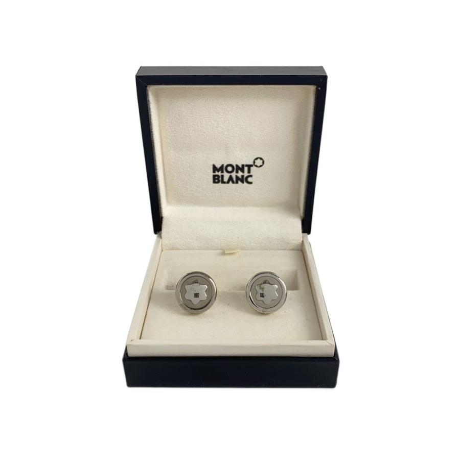 MONT BLANC カフスボタン シルバー/ブラック MONTBLANC◇カフスボタン/シルバー/メンズ : セカンドストリートYahoo