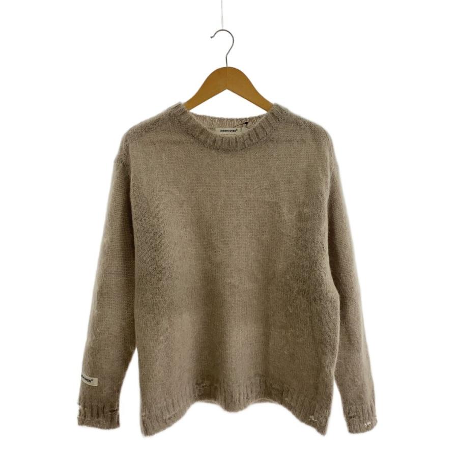 UNDERCOVER モヘアニット　2 UNDERCOVER◇ニット・セーター(厚手)/2/モヘア/BEG/UP2C4905