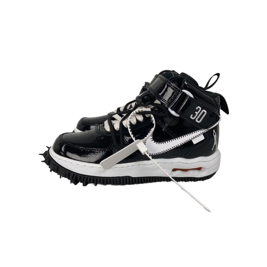 NIKE◇OFF-WHITE X AIR FORCE 1 MID/23cm/ブラック/DR0500-001