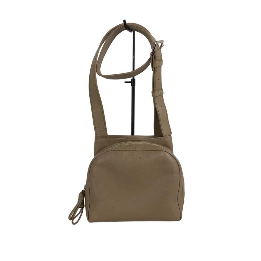 MOTHERHOUSE◇ソラ2way/ショルダーバッグ/レザー/ベージュ/無地