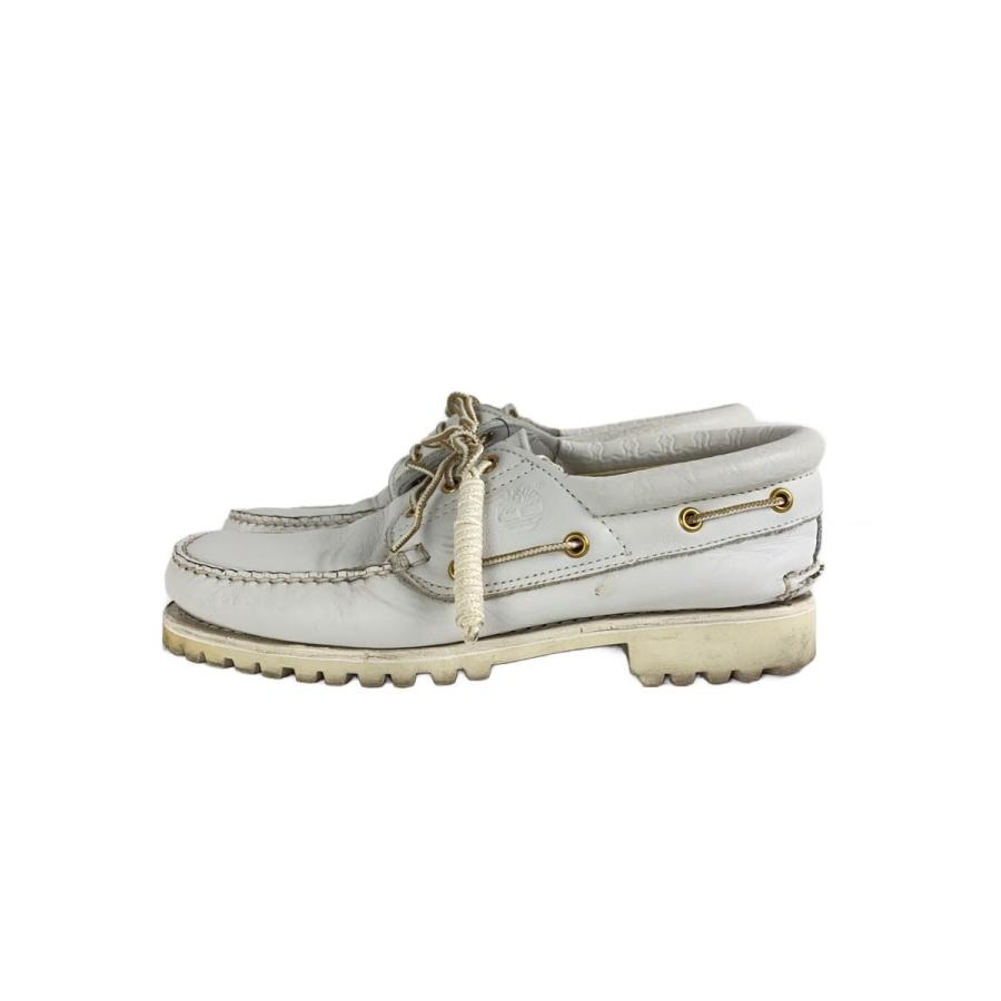 Timberland◇Authentics 3 Eye Classic/27cm/ホワイト/レザー/94564