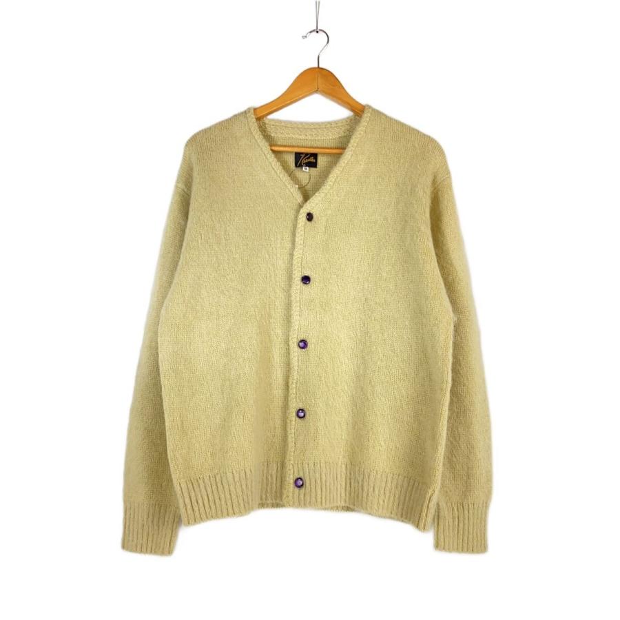 Needles グリーン モヘア ジップアップカーディガン Needles◇23AW 