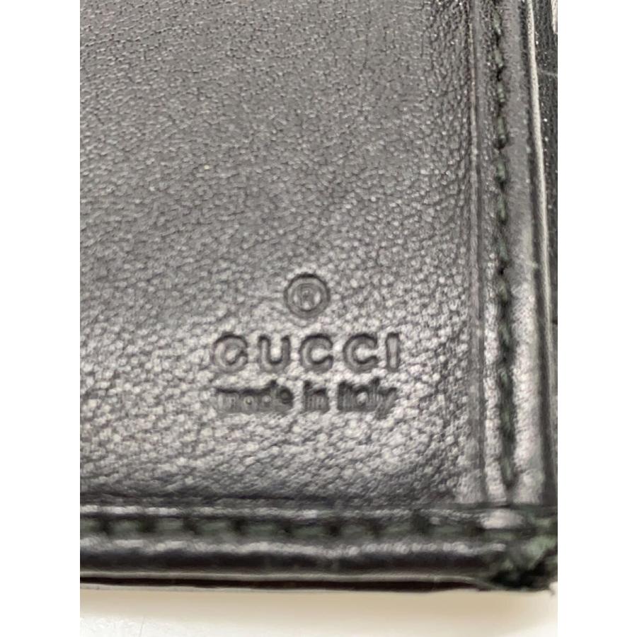 GUCCI◇長財布/レザー/BLK/総柄/メンズ// : セカンドストリートYahoo