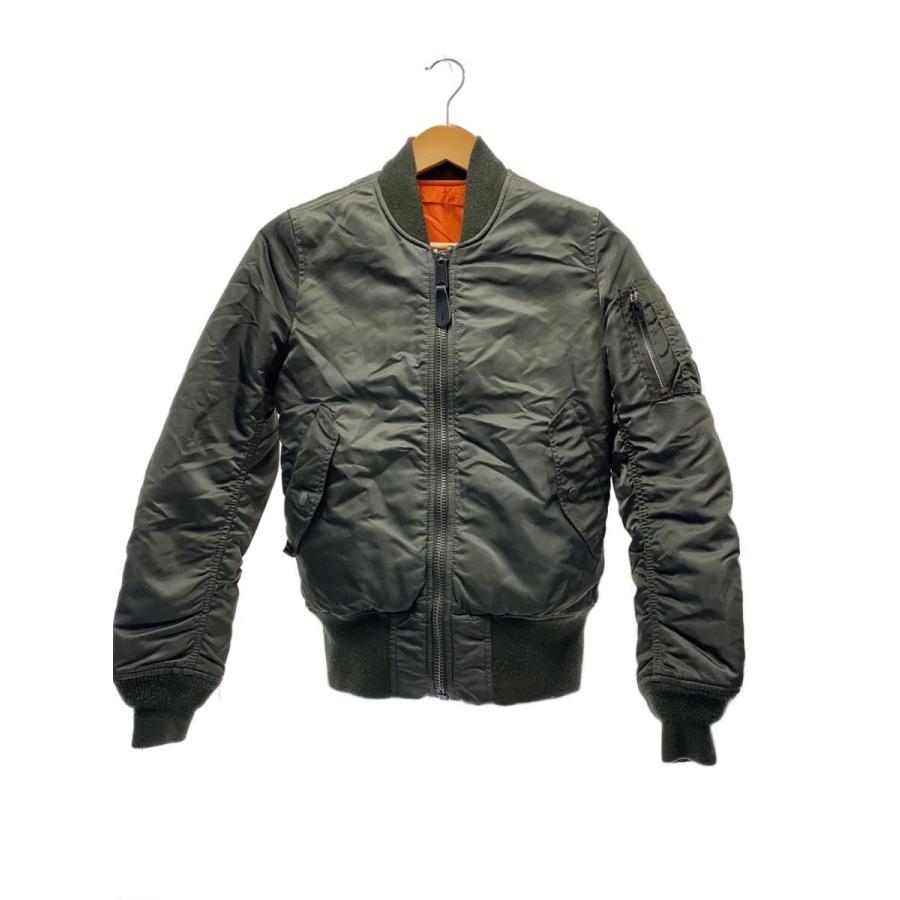 ジェリー様購入品【超希少】ALPHA INDUSTRIES ALPHA INDUSTRIES◇ミリタリージャケット/XXS/ナイロン/KHK/無地