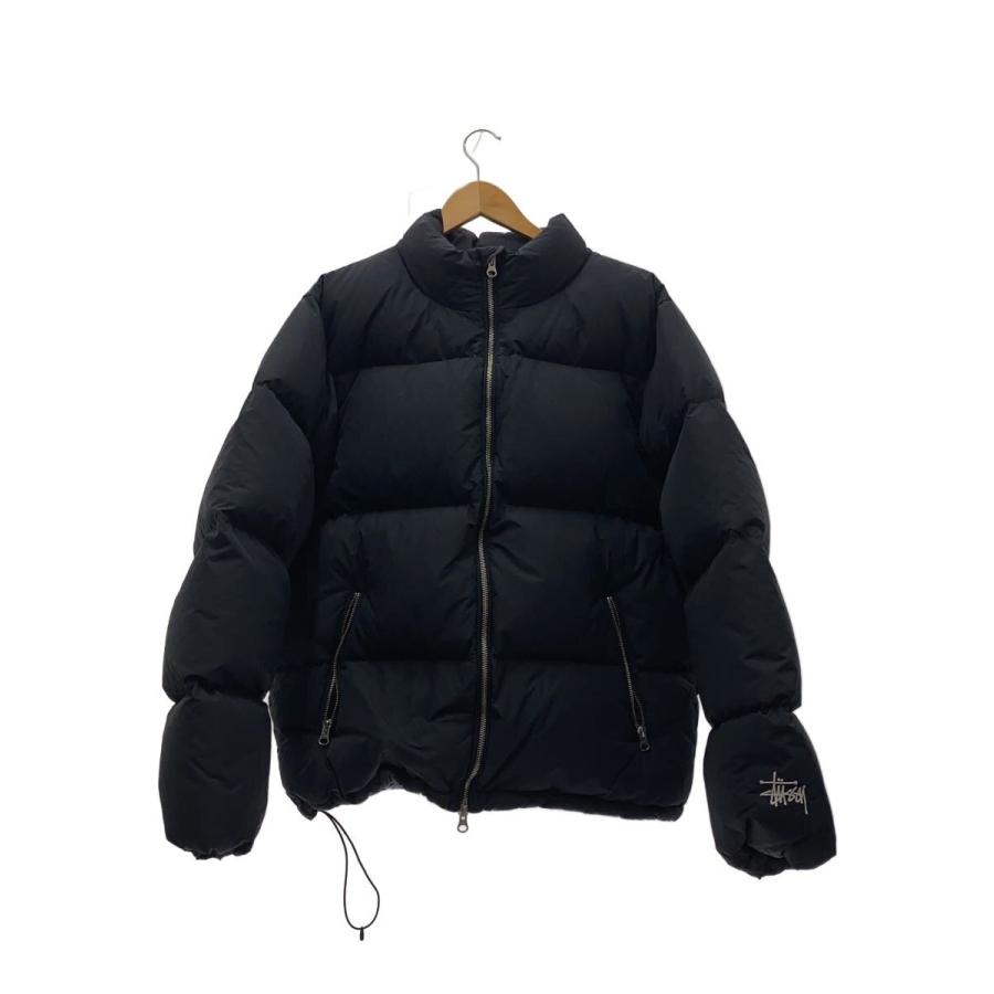 Stussy ブラック ダウンジャケット Sサイズ STUSSY◇ダウンジャケット/S/ナイロン/BLK : セカンドストリートYahoo
