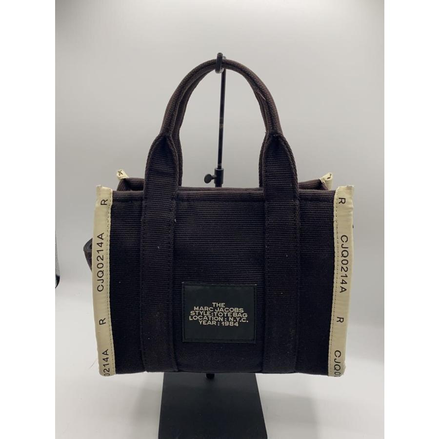 MARC JACOBS◇トートバッグ/キャンバス/BLK/M0017025 : セカンド