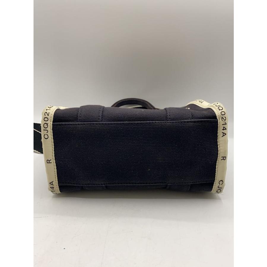 MARC JACOBS◇トートバッグ/キャンバス/BLK/M0017025 : セカンド