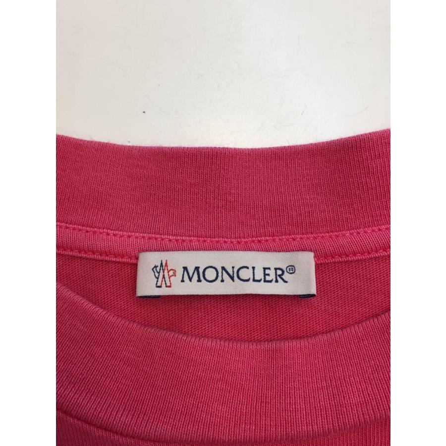 MONCLER◇Tシャツ/S/--/ピンク/無地 Moncler: Pink SS T-shirt | SSENSE