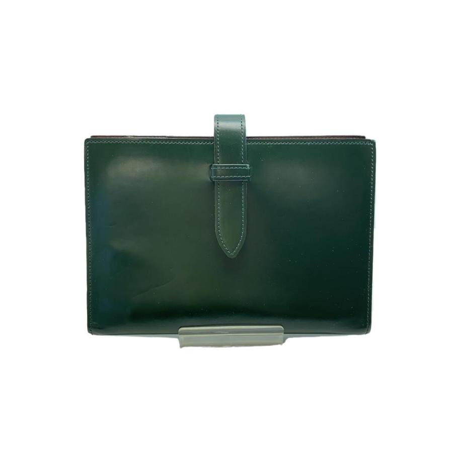 the warmthcrafts manufacture/手帳手帳カバー/レザー/GRN/無地 the warmthcrafts manufacture/手帳手帳カバー/レザー/GRN/無地