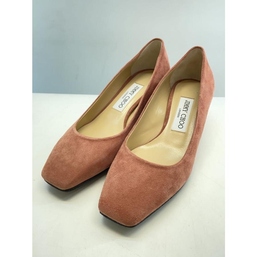JIMMY CHOO◇パンプス/36/PNK/スウェード : セカンドストリート