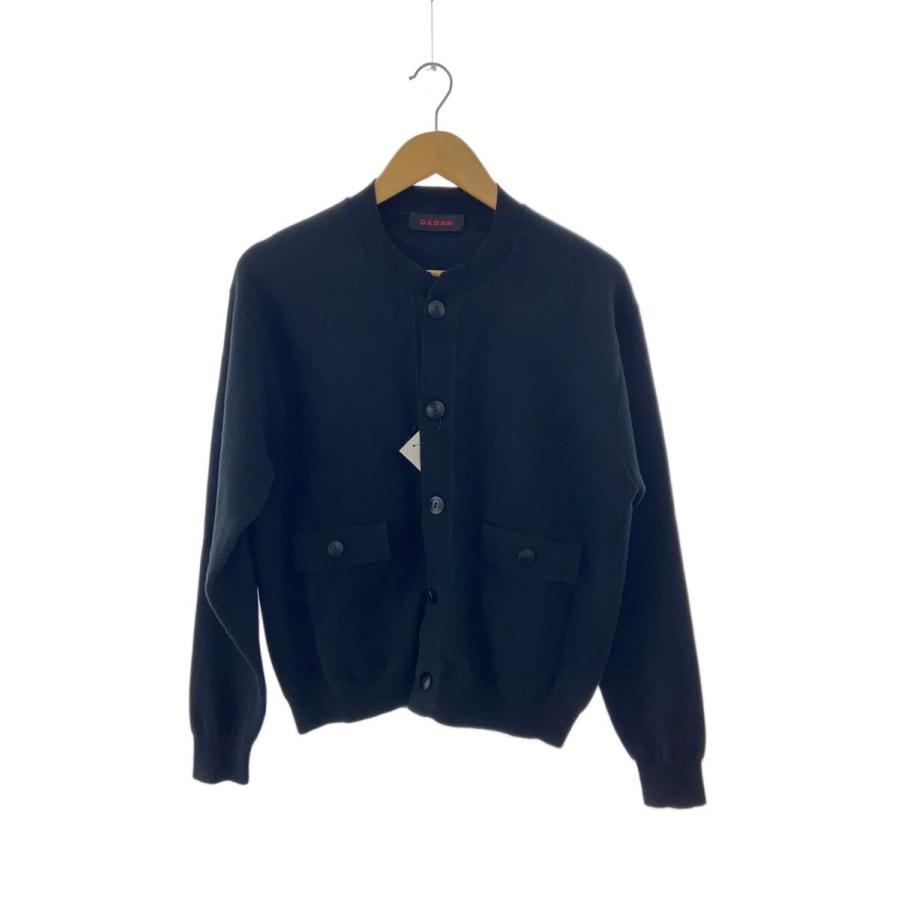 CABaN コットンカシミヤ フラップポケットカーディガン S CABaN◇コットンカシミヤ フラップポケットカーディガン(薄手)/S
