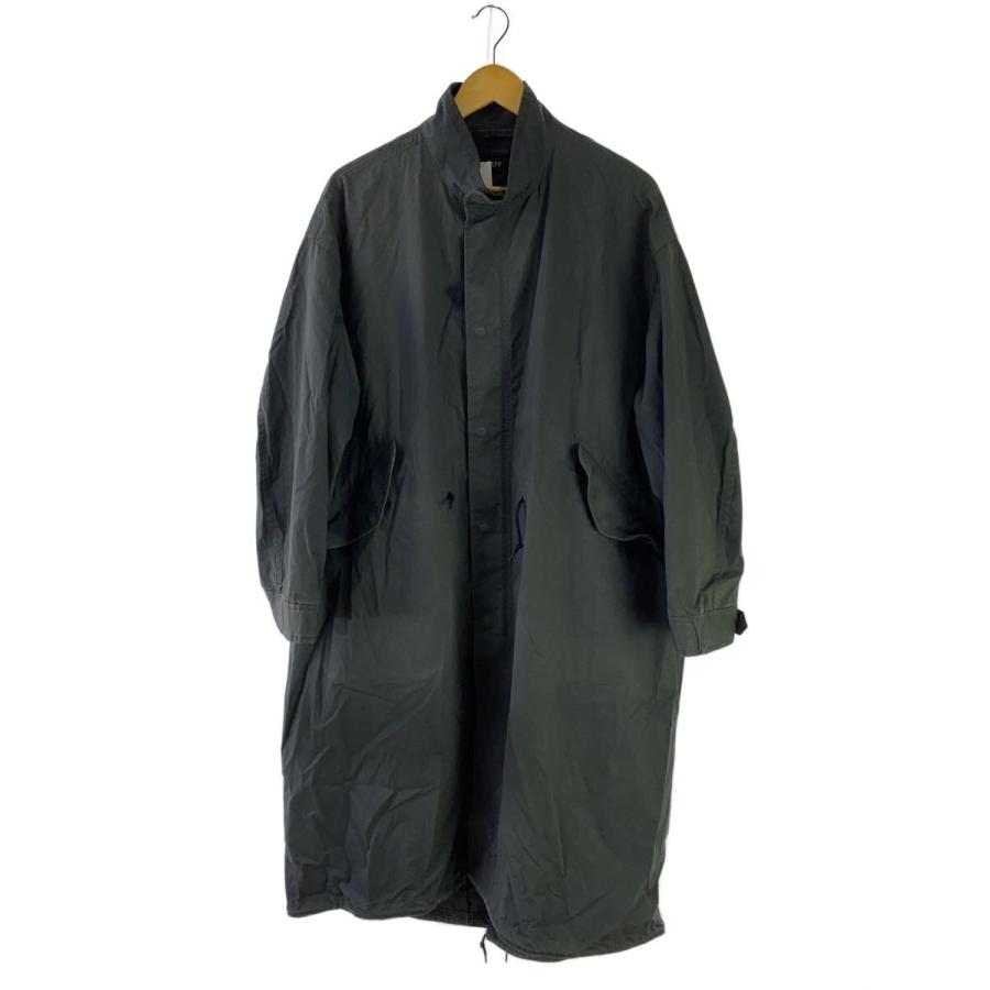 LOEFF / モッズコート/1/コットン/CRM/8886-243-0021// LOEFF◇OX スタンドカラー モッズコート/0/コットン/GRY/無地/8886-243