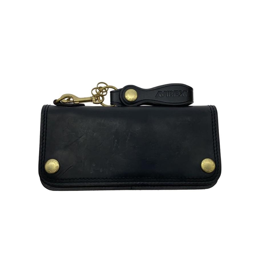 AVIREX◇HORWEEN/トラッカーウォレット/トラッカーウォレット/長財布