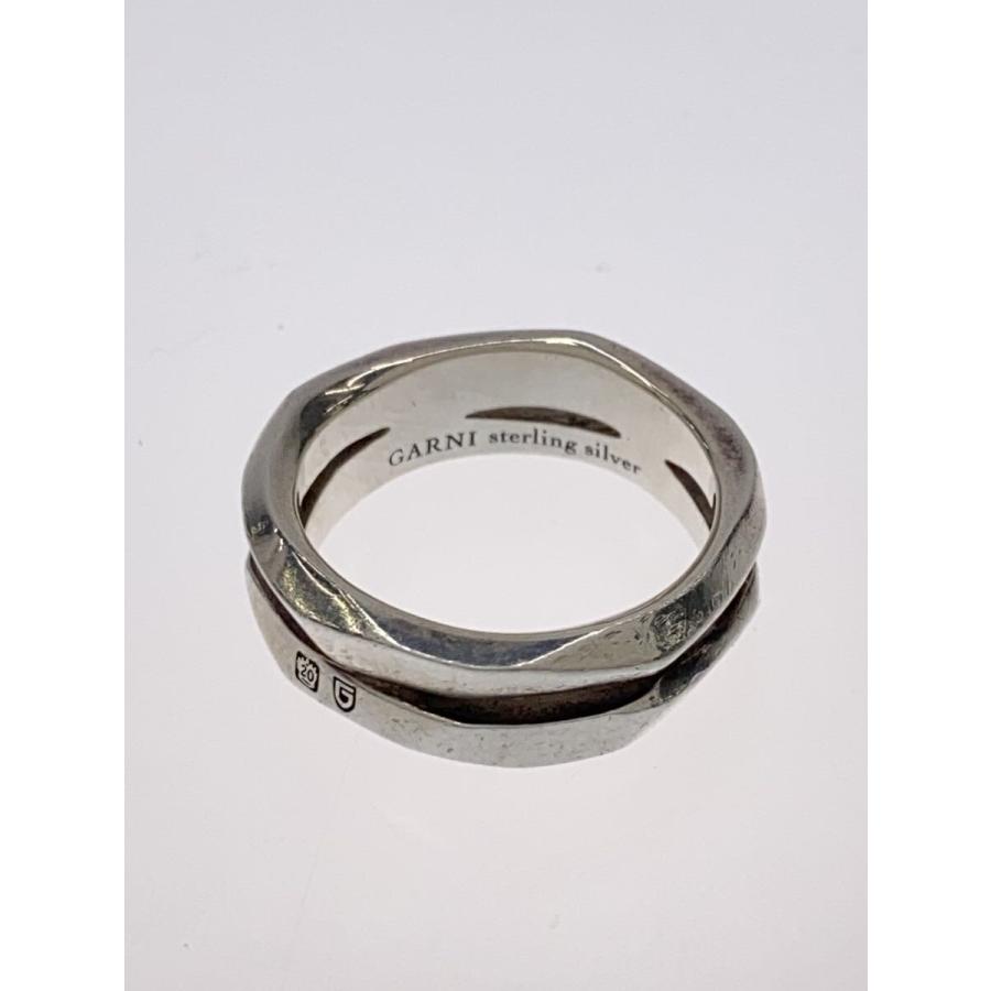 GARNIネックレス,ピアス,指輪まとめ売り GARNI◇Crockey Double Ring/リング/SILVER/16号/SLV/レディース