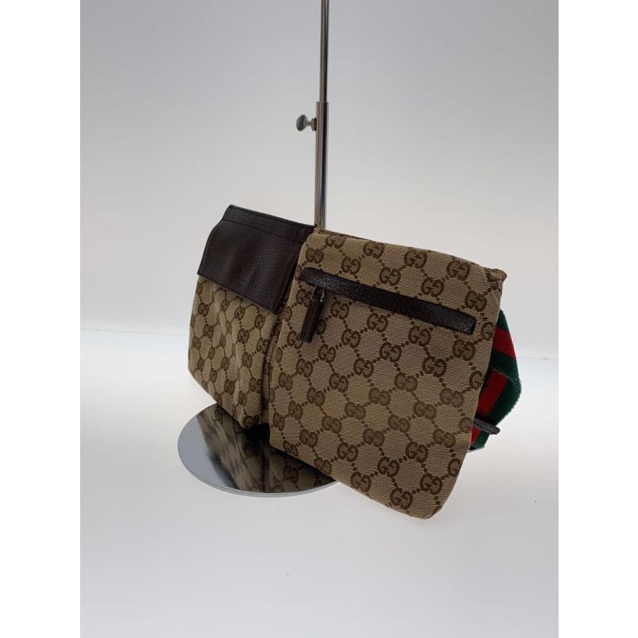 GUCCI◆ウエストバッグ_GGキャンバス/キャンバス/BRW｜ssol-shopping｜02