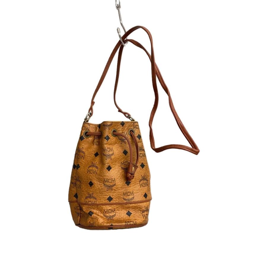 MCM / ショルダーバッグ/レザー/BRW/総柄 MCM◇ショルダーバッグ/レザー/BRW : セカンドストリートYahoo!店