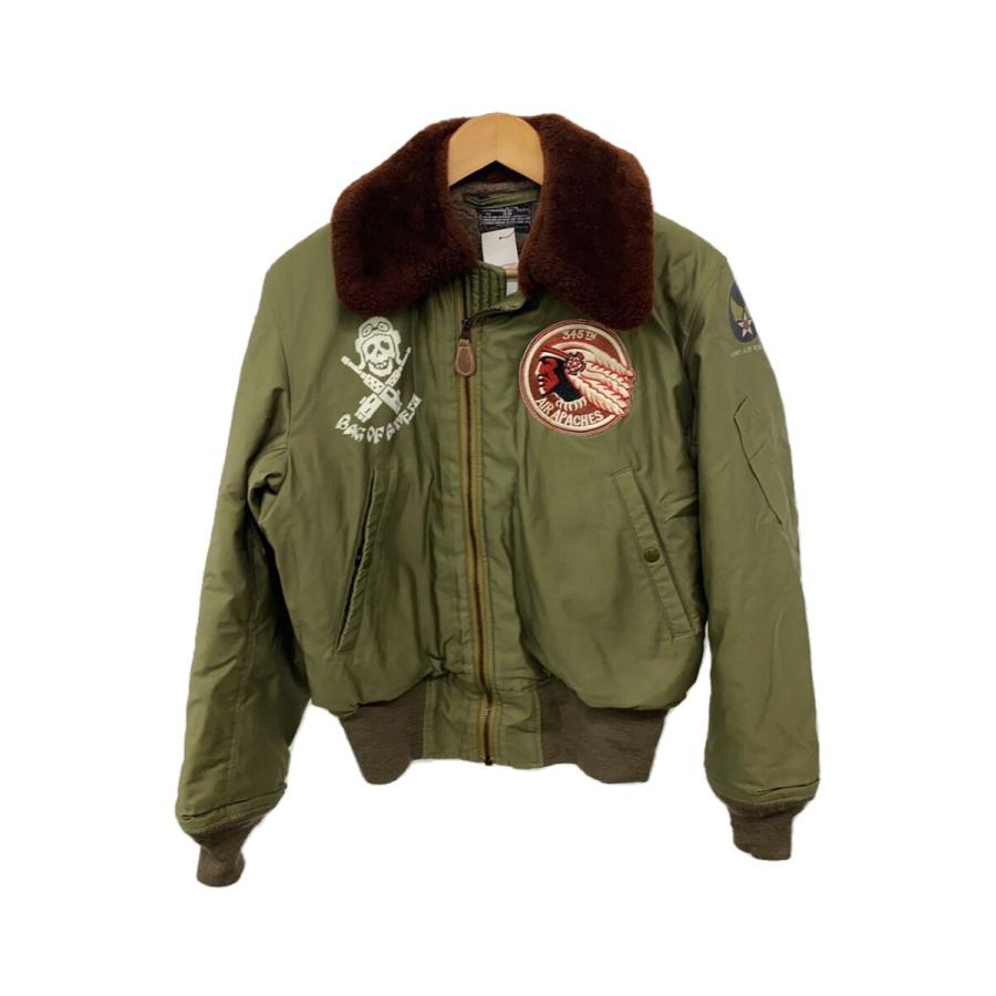 THE REAL McCOY'S◇B-15フライトジャケット/38/--/KHK/MJ11110/AIR
