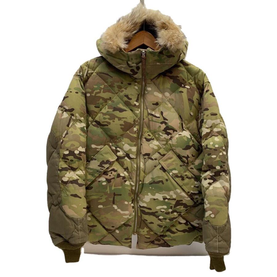 TOYs McCOY◇MILITARY DOWN PARKA MULTICAM/ダウンジャケット/40/迷彩