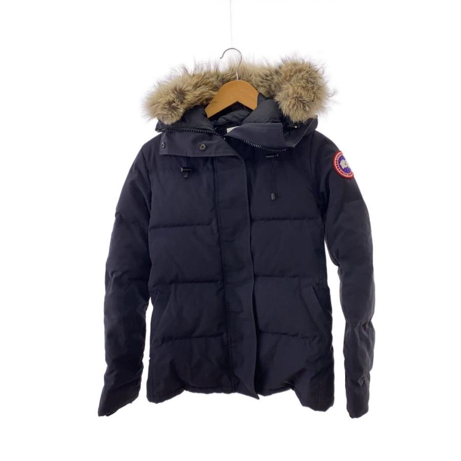 [再販無し]GRANCY ダウン ブラック M CANADA GOOSE◇ダウンジャケット/M/ポリエステル/BLK/4567MA