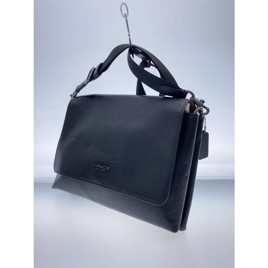 新品　COACH（コーチ ）メッセンジャーバッグ COACH◇ショルダーバッグ/レザー/BLK/無地/CY768/ケイレブ