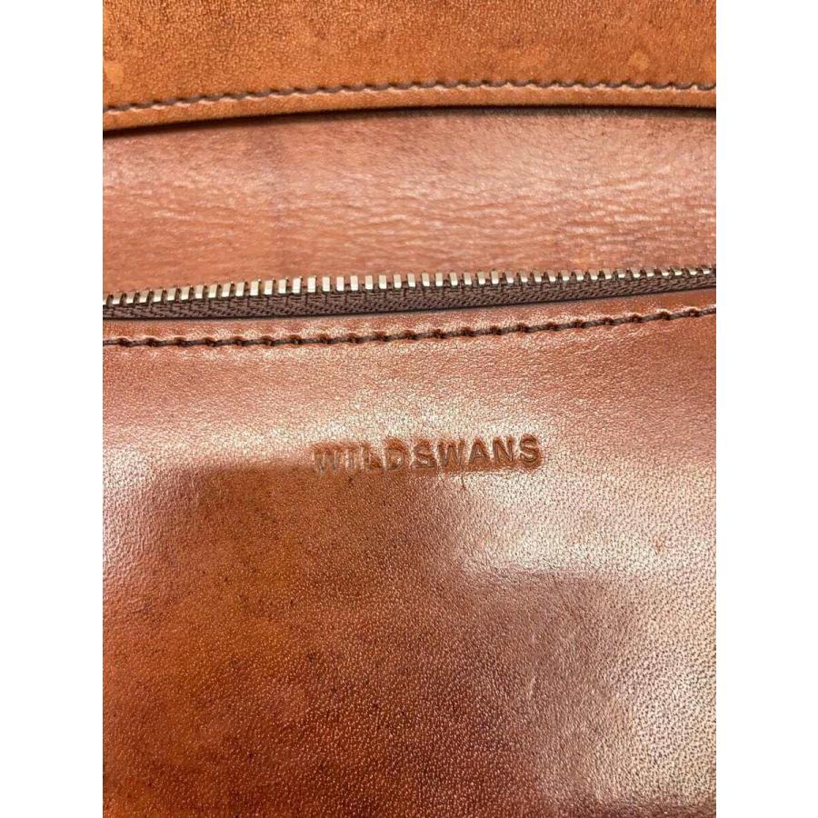 小物 WILDSWANS FULL GRAIN BRIDLE WAVE WILD SWANS◇wave/FULL GRAIN BRIDLE/長財布/レザー/BRW/無地