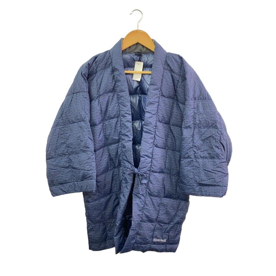 mont-bell◇ダウンプリントハンテン/半纏/ダウンジャケット/M/ナイロン