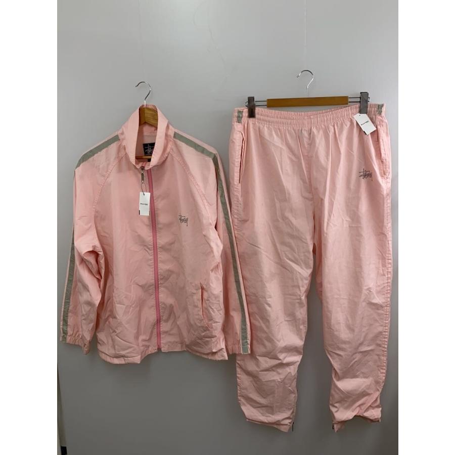 STUSSY◇OLD/stussy sport/セットアップ/--/ナイロン/PNK : セカンド