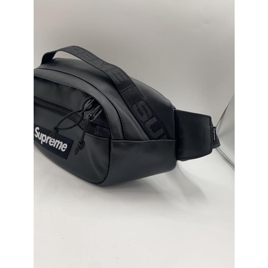 Supreme ウエストバッグ Supreme◇23AW/Leather Waist Bag/ウエストバッグ/レザー/BLK