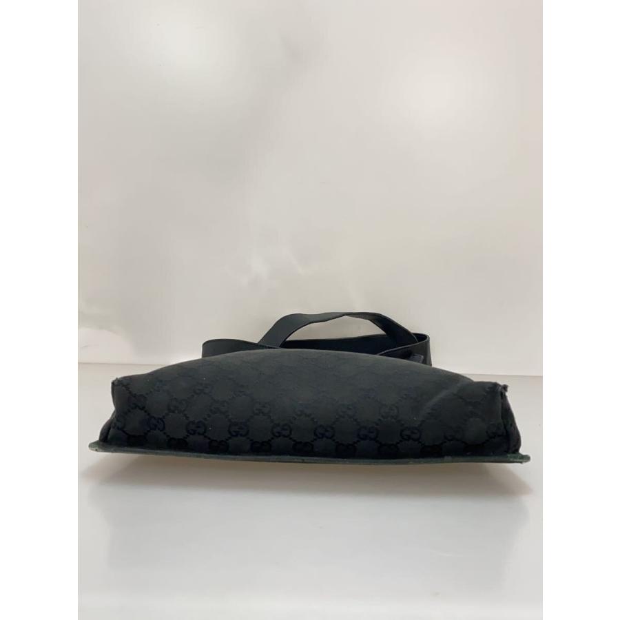 GUCCI◇GGキャンバス/ショルダーバッグ/PVC/BLK/92560 : セカンド