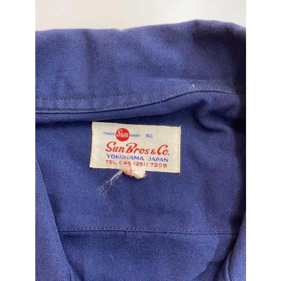 Sun Bros&Co/50s〜/ボウリングシャツ/スーベニア/半袖シャツ/1/--/NVY