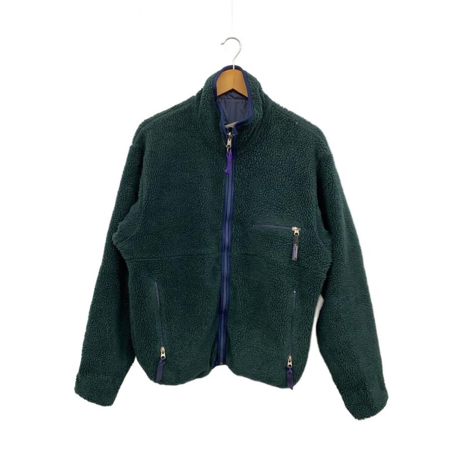 patagonia◇90s/グリセードカーディガン/緑×ネイビー/ジップアップ/94