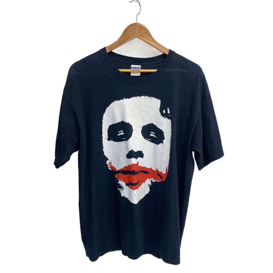 GILDAN◇00s/ダークナイト/ジョーカー/Tシャツ/L/コットン/BLK