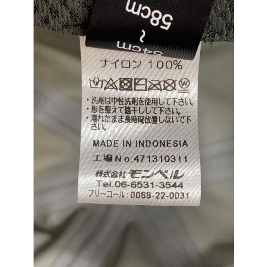mont-bell◇メドーキャップ/ゴアテックス/キャップ/M/ナイロン/BLK