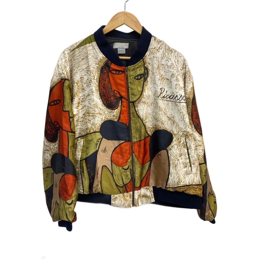 ピカソ/アート/ジャケット/--/ポリエステル/マルチカラー : セカンド