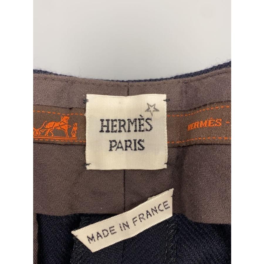 HERMES◇ゴルチエ期/00s/カシミヤ100％/スラックスパンツ/40/カシミア