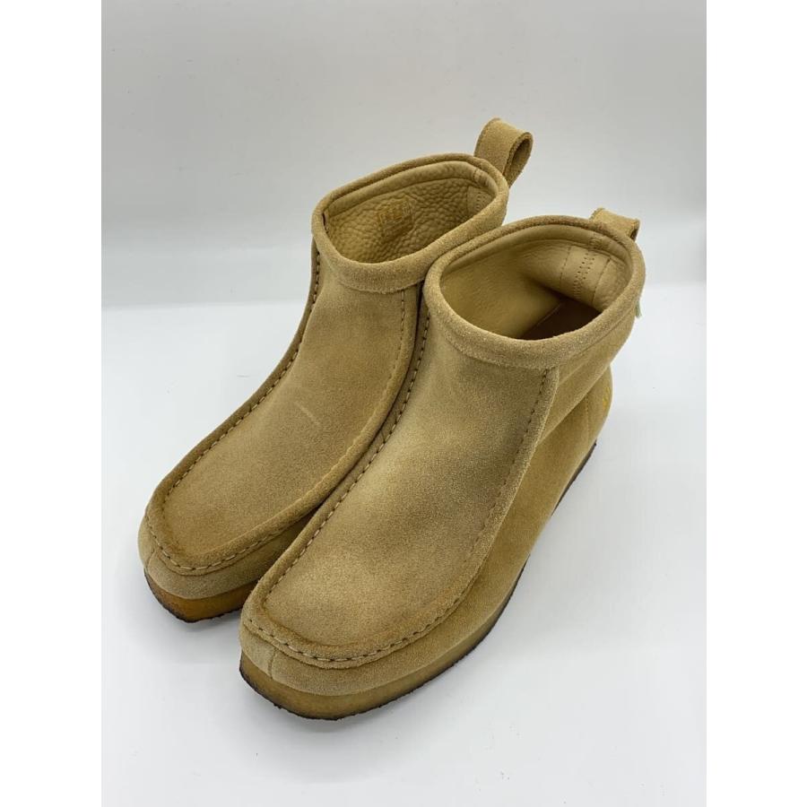 Clarks◇AH/clarks ssz wallaroo/ブーツ/27cm/CML/スウェード