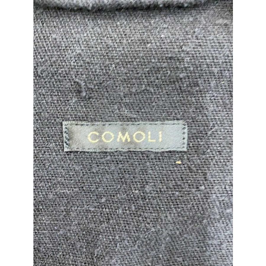 COMOLI◇シルクネップTYPE1st//ジャケット/3/シルク/BLK : セカンド