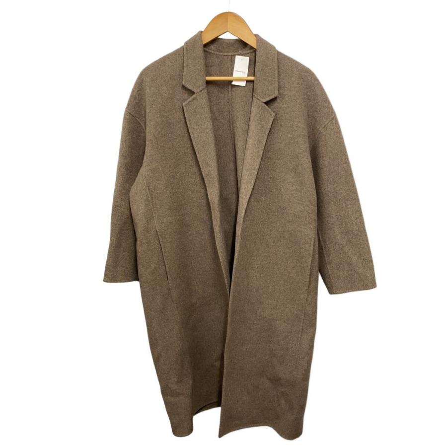 超美品plage ハミルトンコート36 Plage◇ハミルトンコクーンコート/コート/36/ウール/BRW/19-020-922
