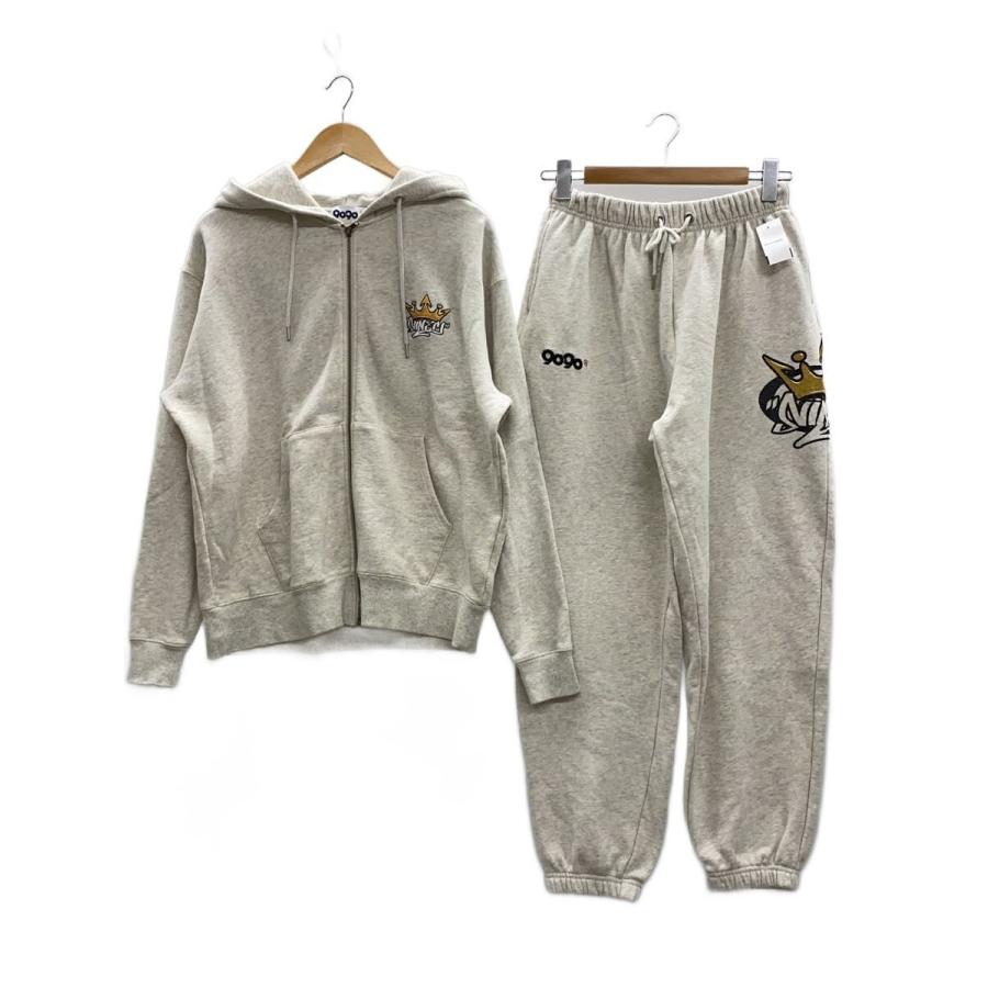 9090◇セットアップ/M/コットン/GRY/無地// : セカンドストリートYahoo