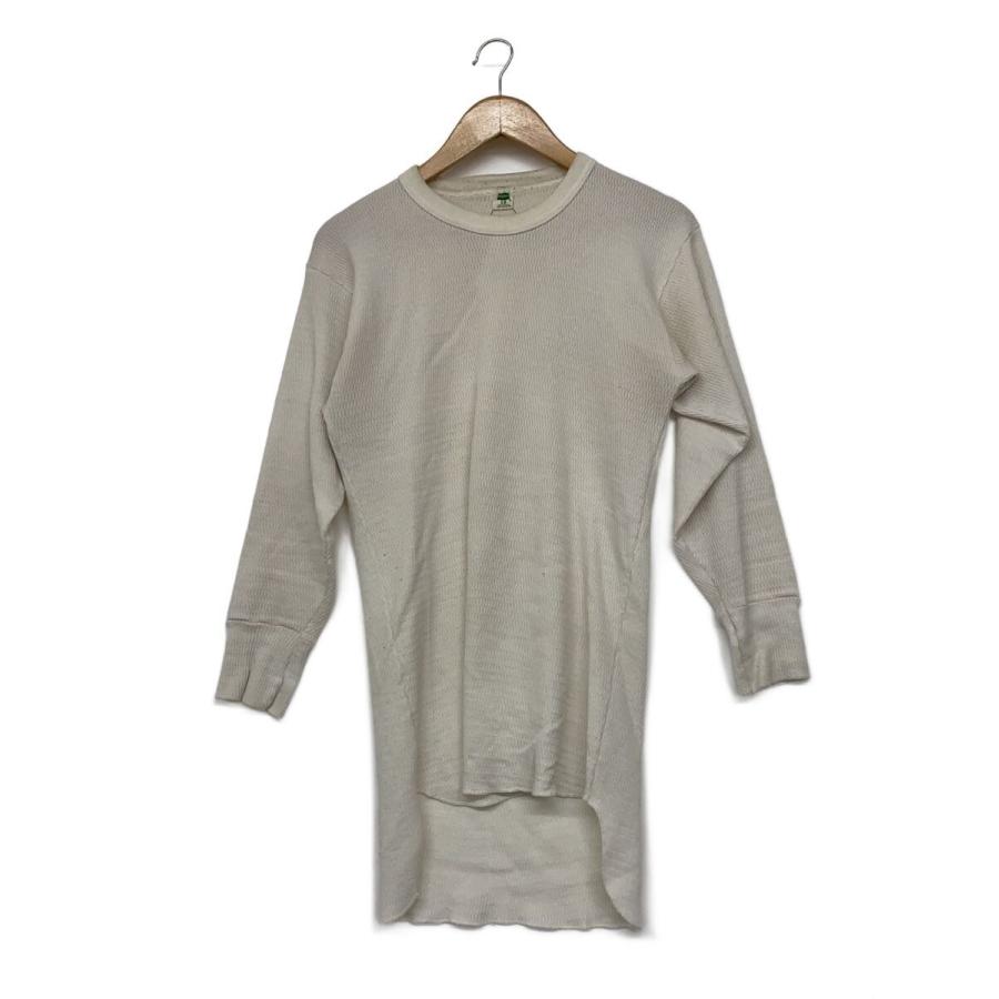Hanes◇70s/サーマル/長袖Tシャツ/L/コットン/WHT// : セカンド